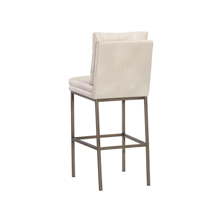 Paige Bar & Counter Stool-Sunpan-SUNPAN-105943-Bar StoolsBar Stool-Bravo Cream-7-France and Son