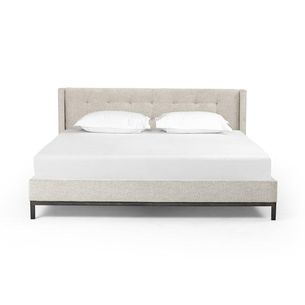 Newhall Bed-Four Hands-FH-105969-033-BedsPlushtone Linen-Twin-21-France and Son