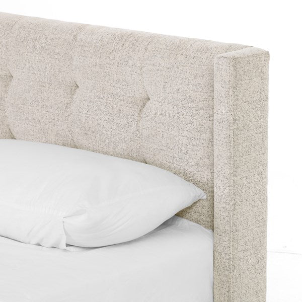 Newhall Bed-Four Hands-FH-105969-033-BedsPlushtone Linen-Twin-25-France and Son