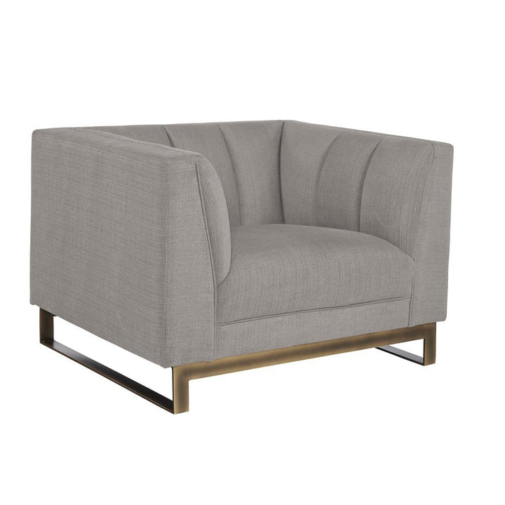 Parker Armchair-Sunpan-SUNPAN-105994-Lounge ChairsZenith Soft Grey-10-France and Son