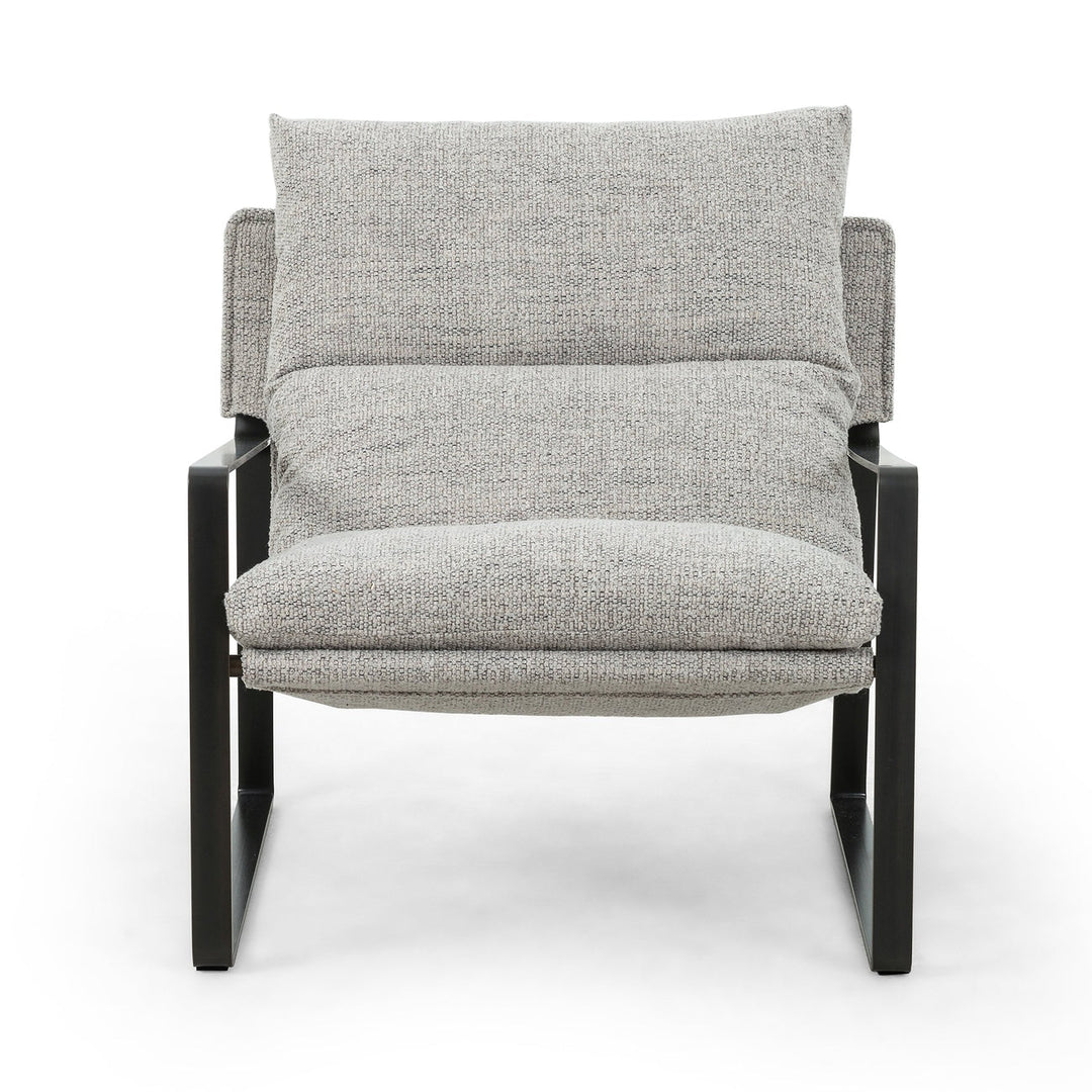 Emmett Sling Chair - Fabric-Four Hands-FH-105995-011-Lounge ChairsMerino Porcelain-4-France and Son