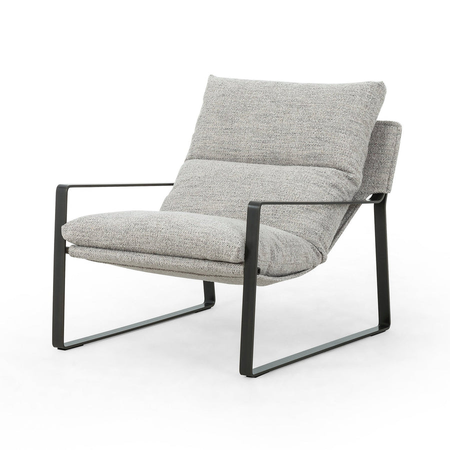 Emmett Sling Chair - Fabric-Four Hands-FH-105995-011-Lounge ChairsMerino Porcelain-1-France and Son