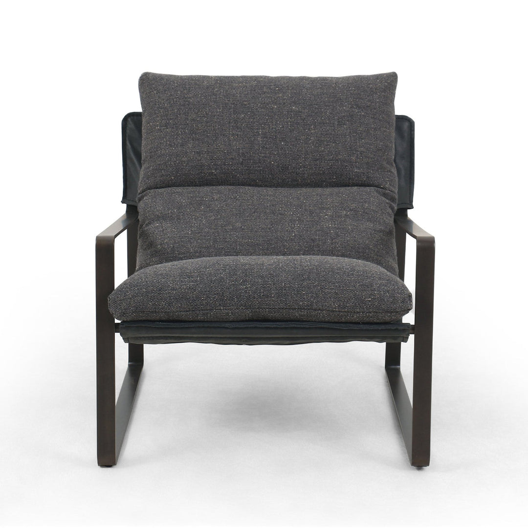 Emmett Sling Chair - Fabric-Four Hands-FH-105995-011-Lounge ChairsMerino Porcelain-8-France and Son
