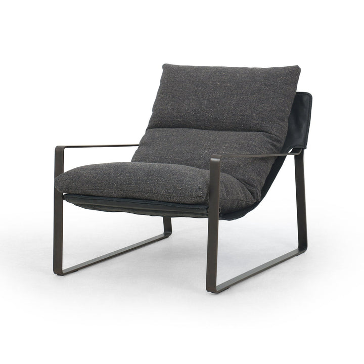 Emmett Sling Chair - Fabric-Four Hands-FH-105995-015-Lounge ChairsThames Ash-7-France and Son