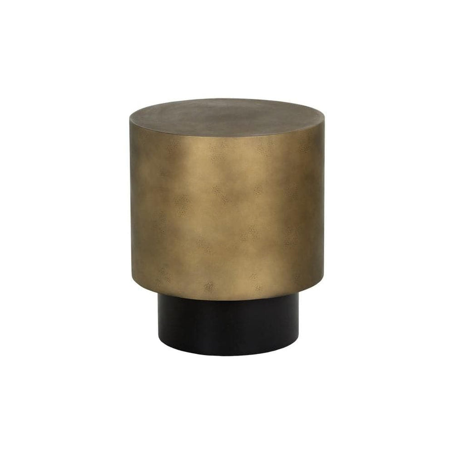 Bernaby End Table-Sunpan-SUNPAN-106006-Side TablesAntique Brass-1-France and Son