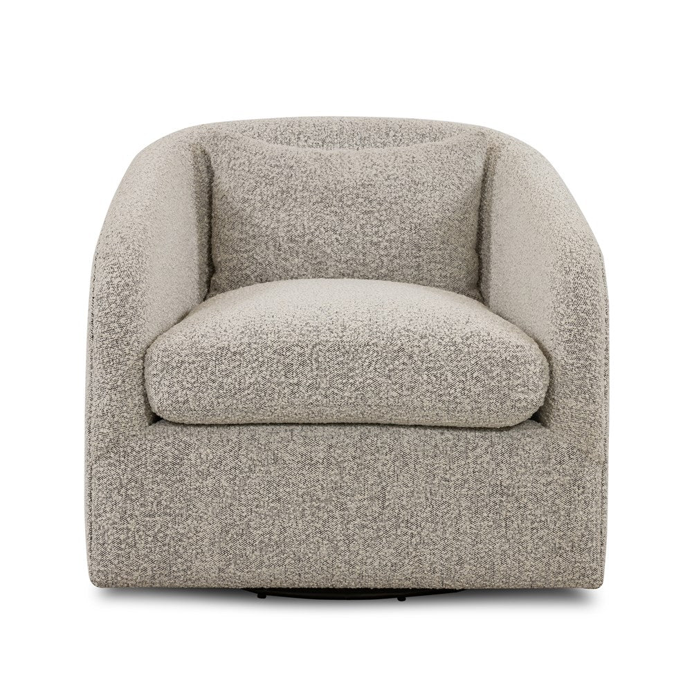Topanga Swivel Chair-Four Hands-FH-106008-009-Lounge ChairsKnoll Domino Fabric-4-France and Son