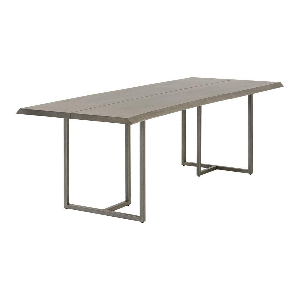 Donnelly Dining Table-Sunpan-SUNPAN-106046-Dining TablesAntique Silver-Ash Grey-7-France and Son