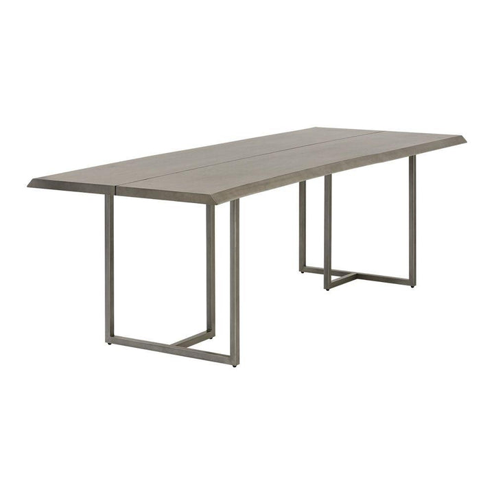 Donnelly Dining Table-Sunpan-SUNPAN-106046-Dining TablesAntique Silver-Ash Grey-7-France and Son
