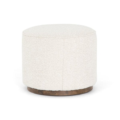 Sinclair Round Ottoman-Four Hands-FH-106074-011-Stools & OttomansKnoll Natural-10-France and Son
