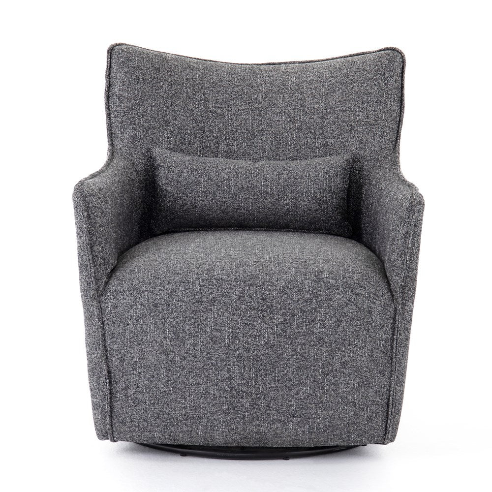 Kimble Swivel Chair-Four Hands-FH-106086-015-Lounge ChairsNoble Platinum-8-France and Son