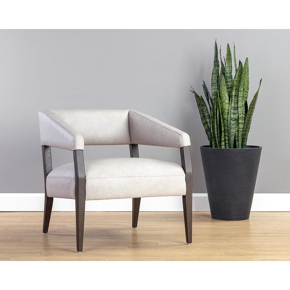 Carlyle Lounge Chair-Sunpan-SUNPAN-106093-Lounge ChairsBrentwood Charcoal-3-France and Son