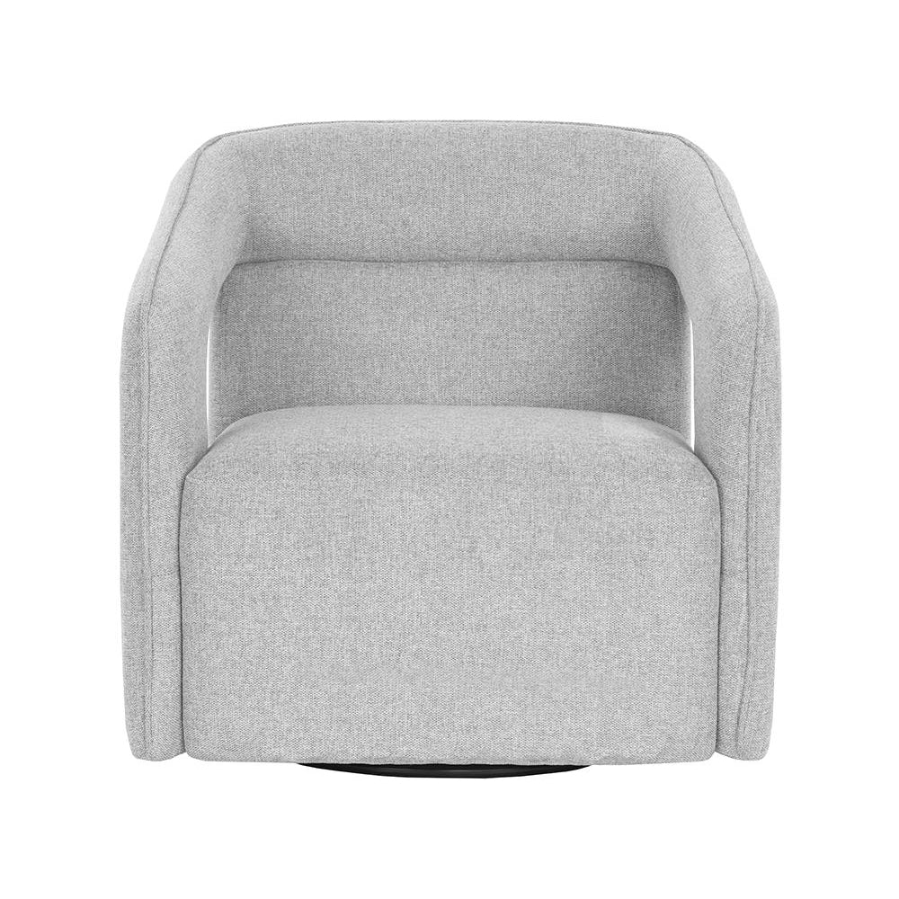 Kendrick Swivel Chair-Sunpan-SUNPAN-105921-Lounge ChairsBlack-11-France and Son