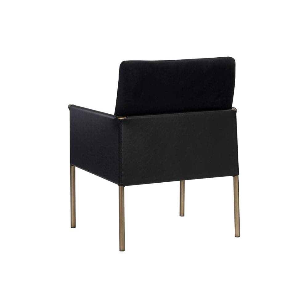 Bellevue Lounge Chair-Sunpan-SUNPAN-106184-Lounge ChairsAbbington Black-4-France and Son