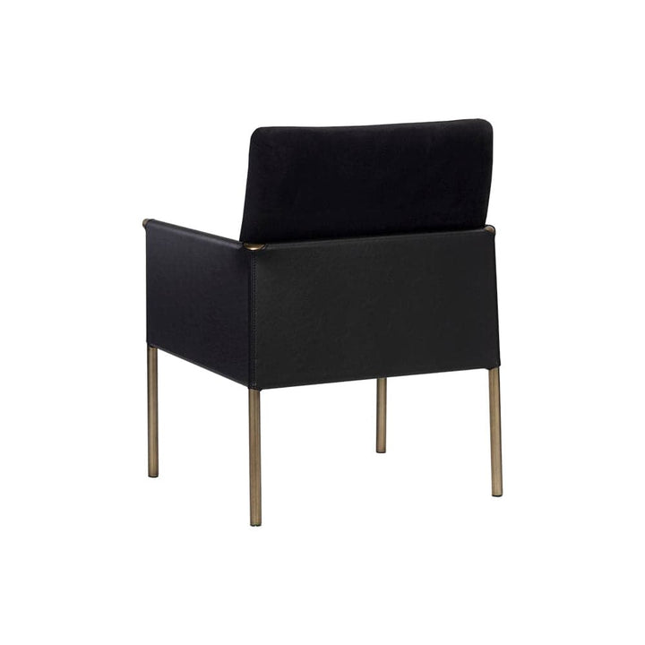 Bellevue Lounge Chair-Sunpan-SUNPAN-106184-Lounge ChairsAbbington Black-4-France and Son