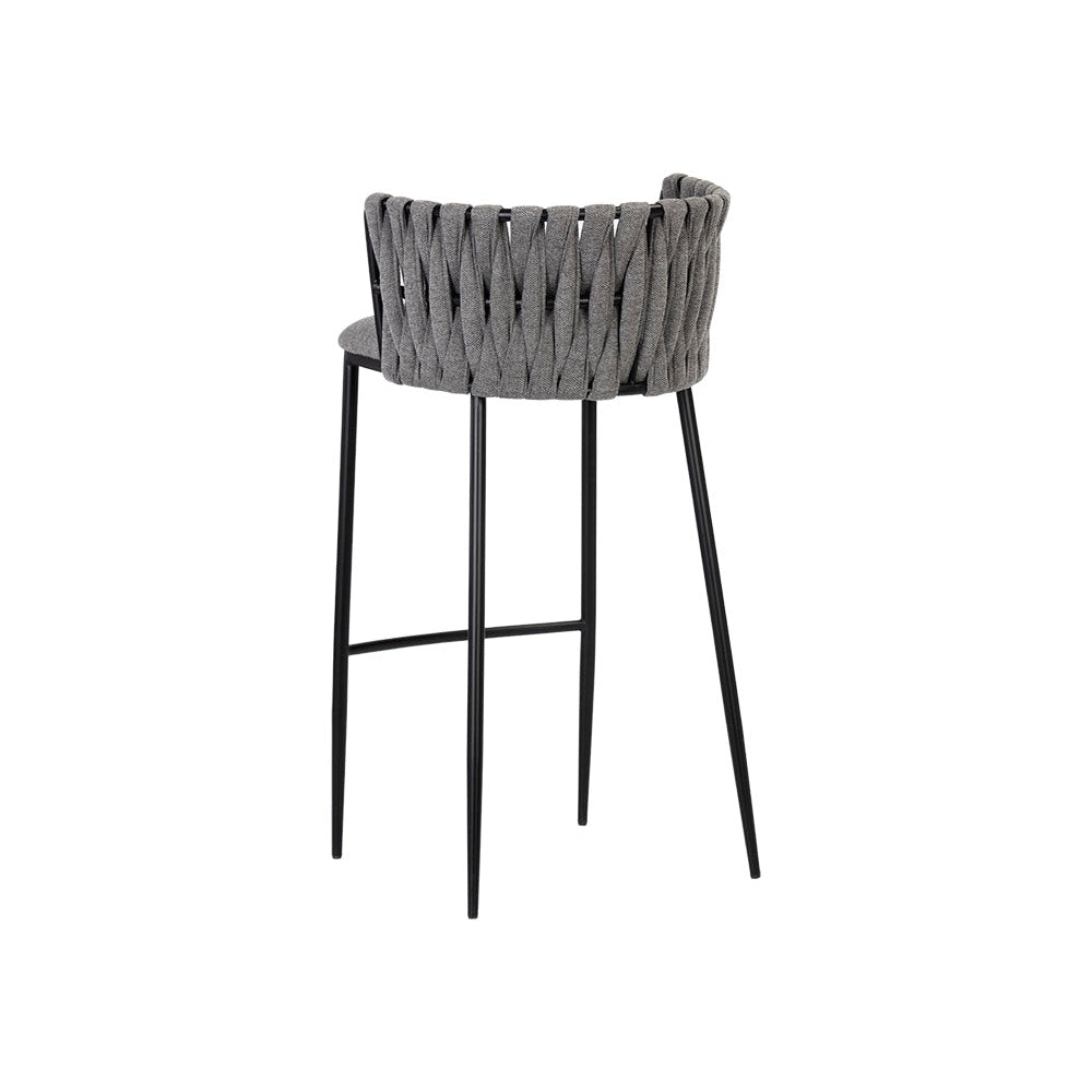 Sarai Barstool-Sunpan-SUNPAN-106729-Bar StoolsBelfast Heather Grey-7-France and Son