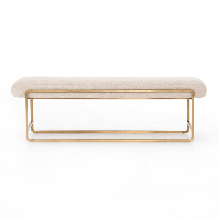 Sled Bench - Thames Cream-Four Hands-FH-106280-005-Benches-5-France and Son