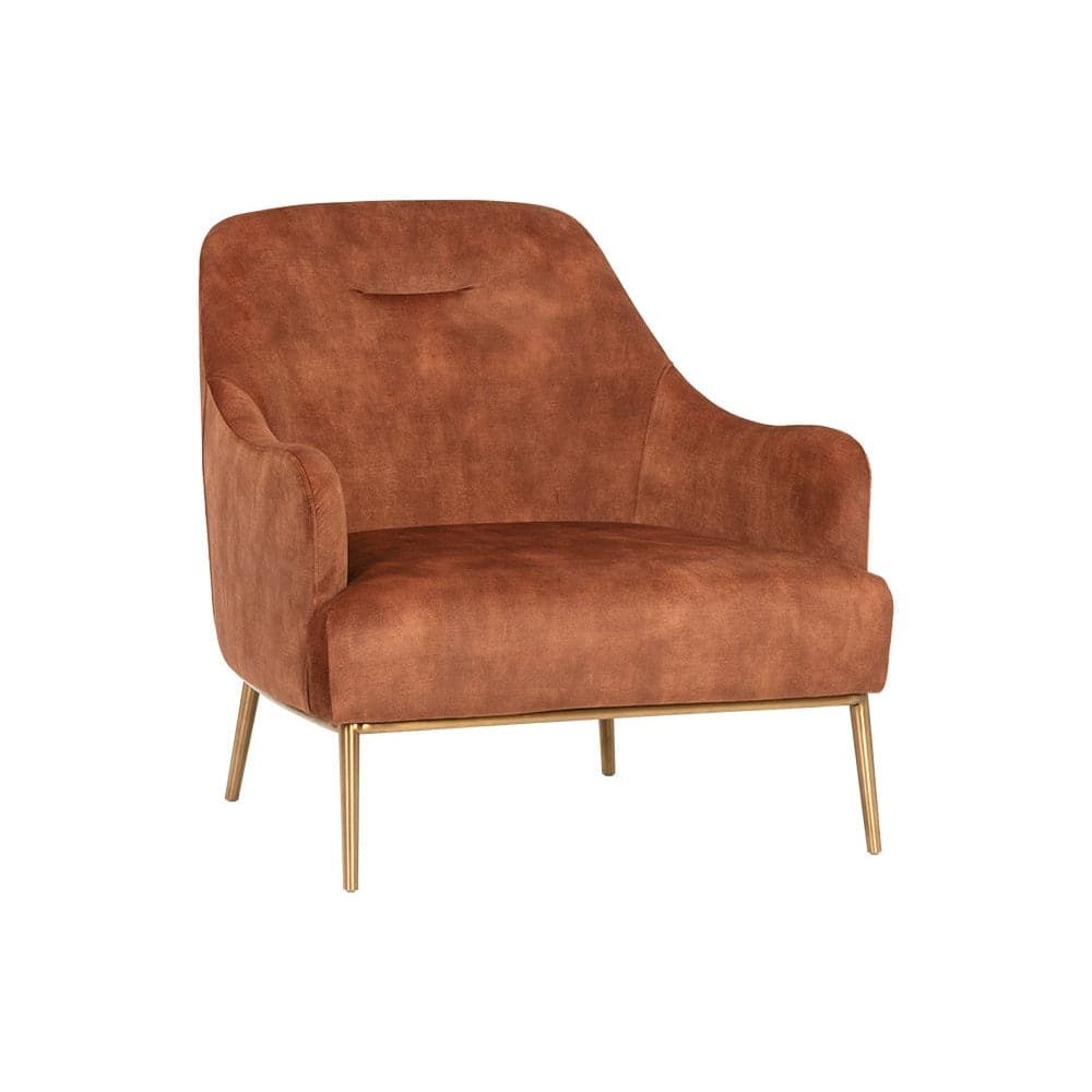 Cameron Lounge Chair - Nono Rust-Sunpan-SUNPAN-106400-Lounge Chairs-3-France and Son