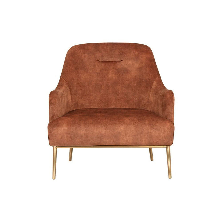 Cameron Lounge Chair - Nono Rust-Sunpan-SUNPAN-106400-Lounge Chairs-1-France and Son