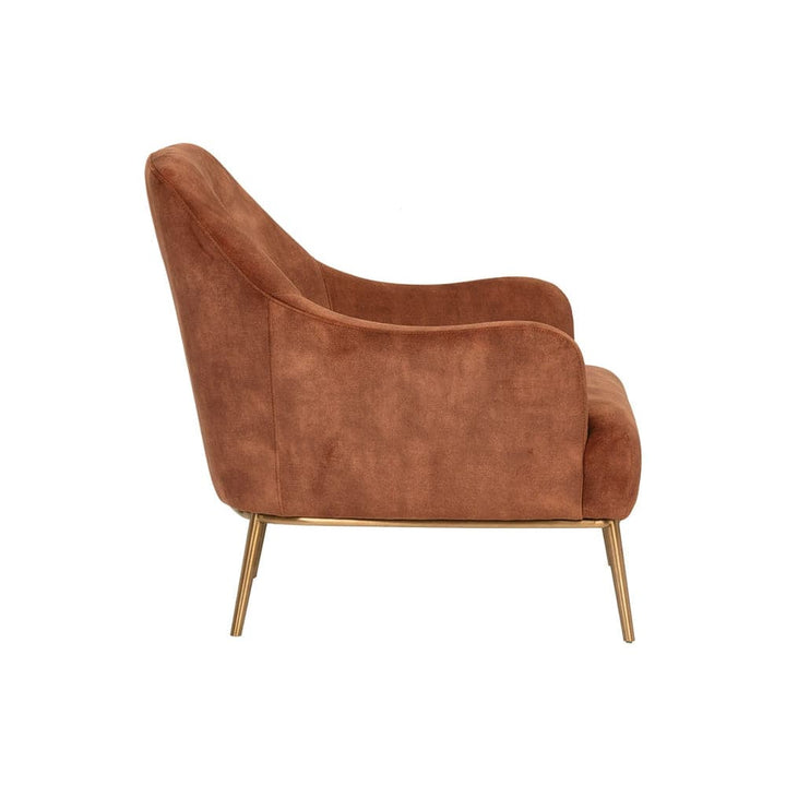 Cameron Lounge Chair - Nono Rust-Sunpan-SUNPAN-106400-Lounge Chairs-4-France and Son