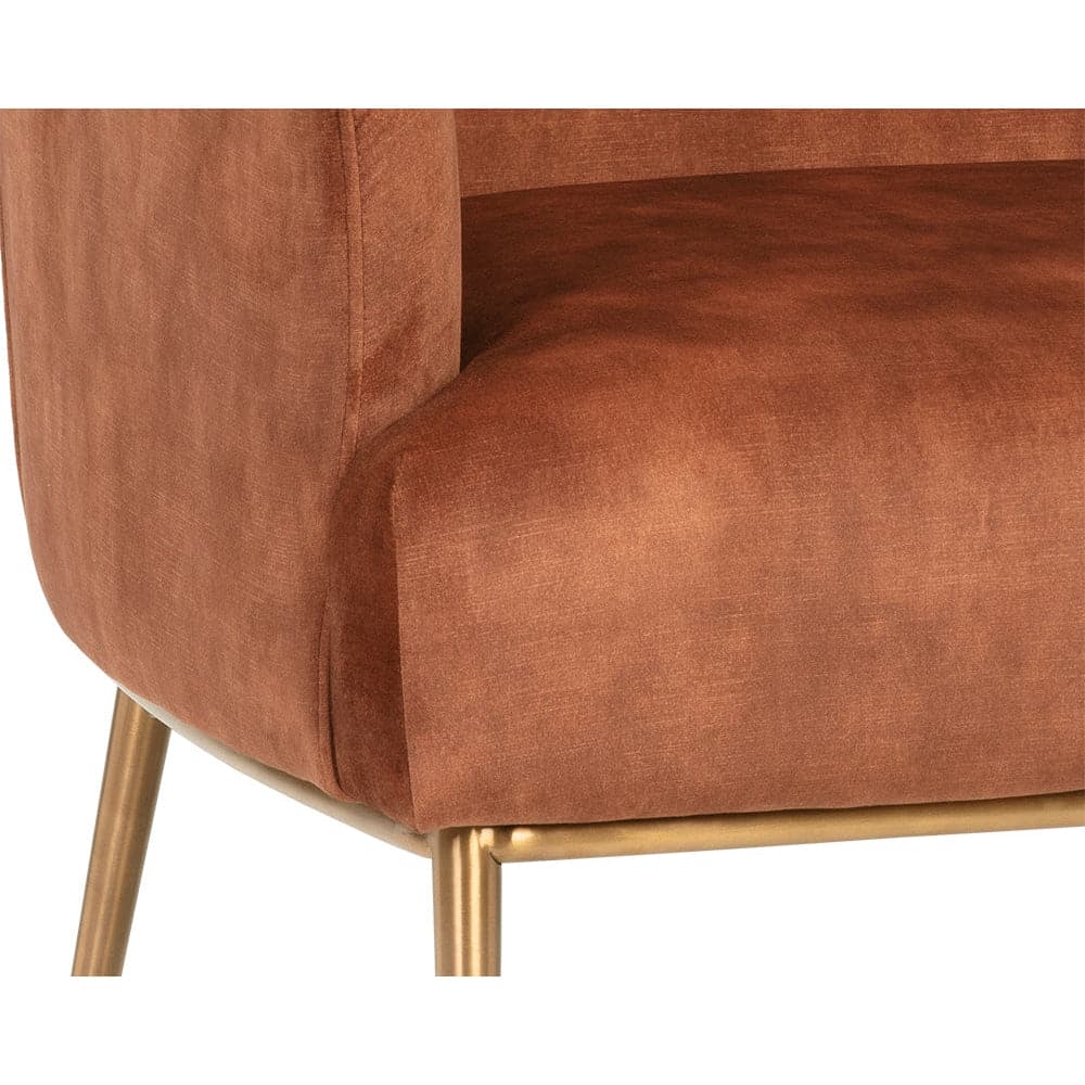 Cameron Lounge Chair - Nono Rust-Sunpan-SUNPAN-106400-Lounge Chairs-7-France and Son