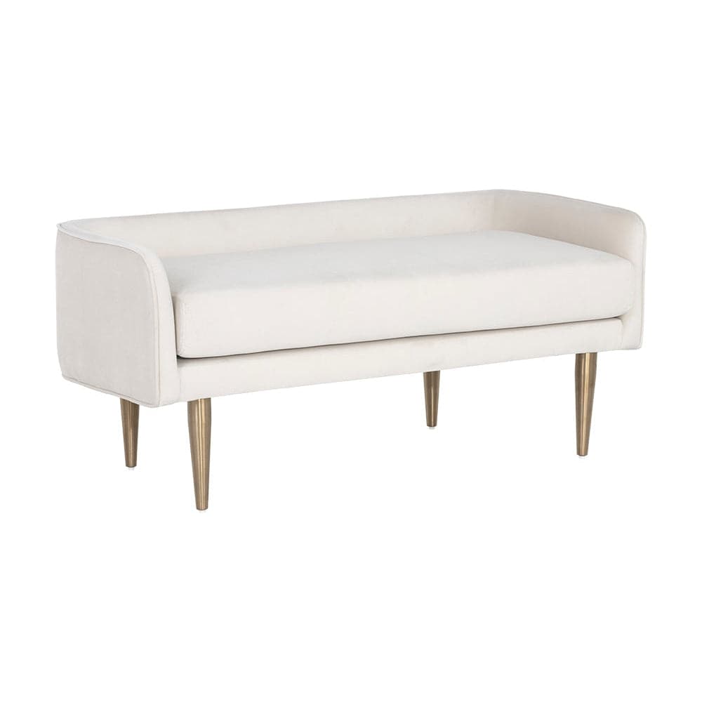 Sammy Bench-Sunpan-SUNPAN-104513-BenchesWhite-2-France and Son