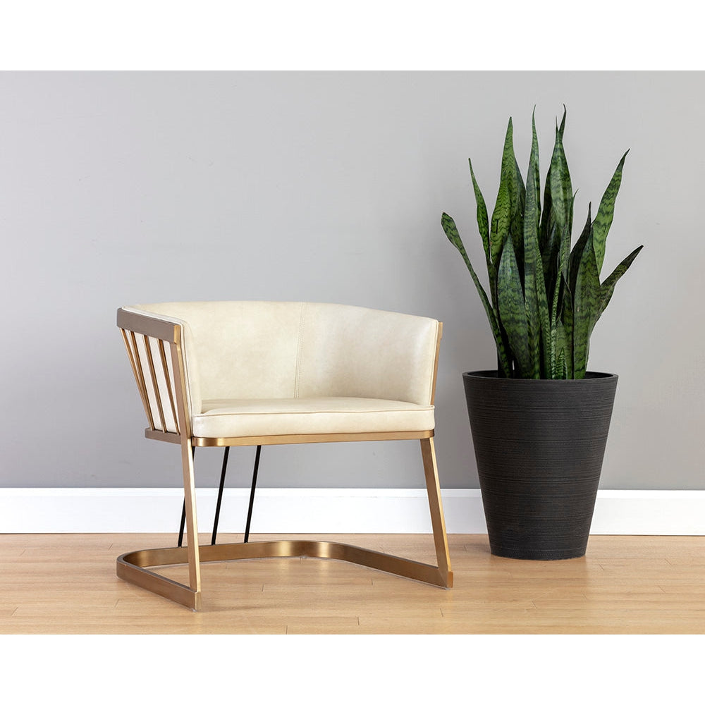 Caily Lounge Chair-Sunpan-SUNPAN-108033-Lounge ChairsBlack-2-France and Son