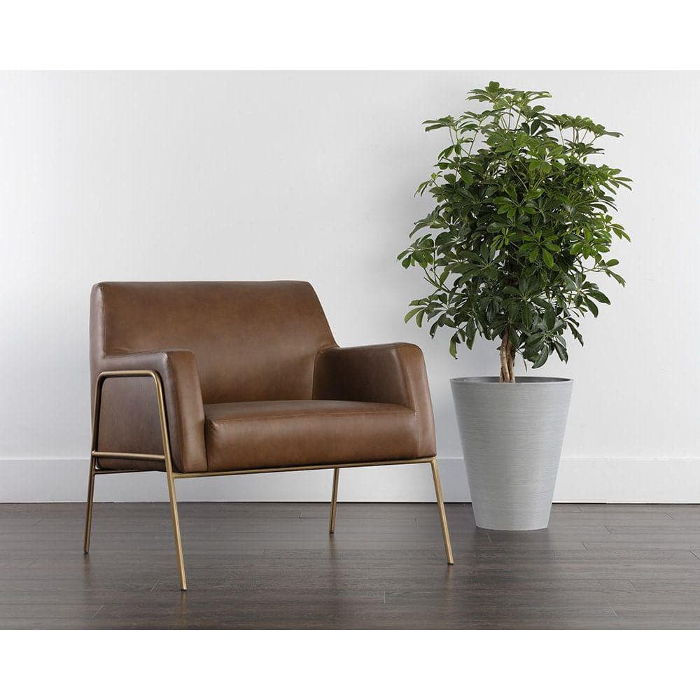 Cybil Lounge Chair-Sunpan-SUNPAN-105017-Lounge Chairsdove cream-Fabric-4-France and Son