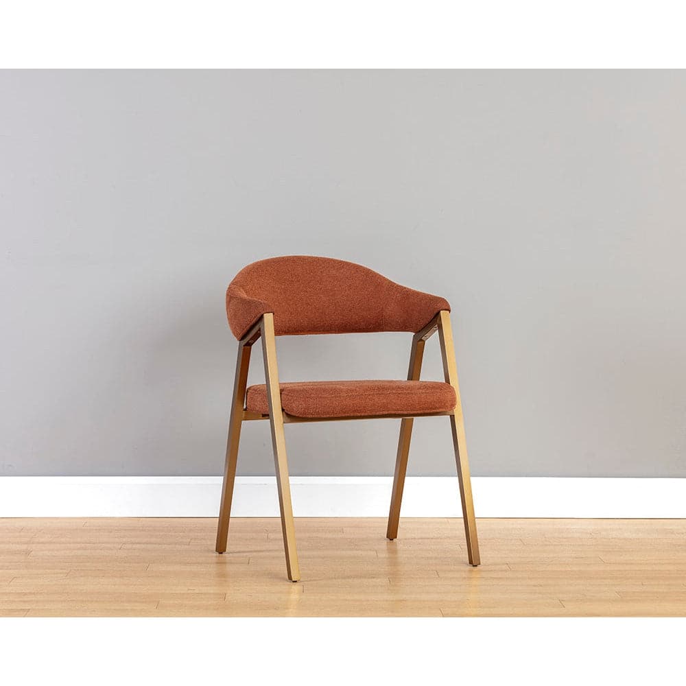 Burgos Dining Armchair-Sunpan-SUNPAN-108871-Dining ChairsNono Shitake-6-France and Son