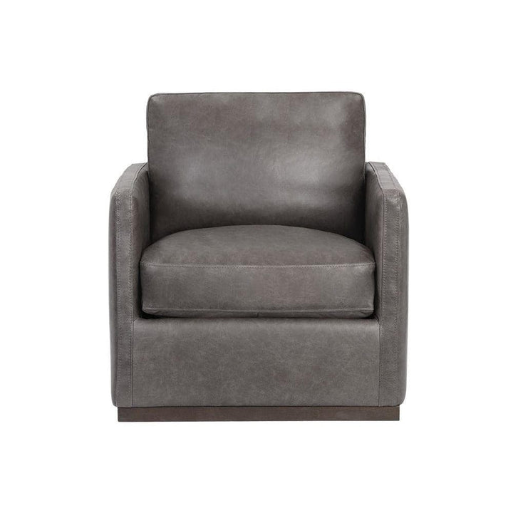 Portman Swivel Lounge Chair-Sunpan-SUNPAN-106586-Lounge Chairsmarseille camel-11-France and Son