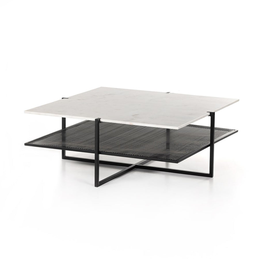Olivia Square Coffee Table-Four Hands-FH-106541-004-Coffee TablesBlack-1-France and Son