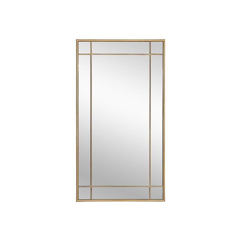 Pasadena Floor Mirror-Sunpan-SUNPAN-106552-MirrorsBrushed Brass-7-France and Son