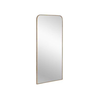 Calabasas Floor Mirror-Sunpan-SUNPAN-106741-MirrorsPowder Black-8-France and Son
