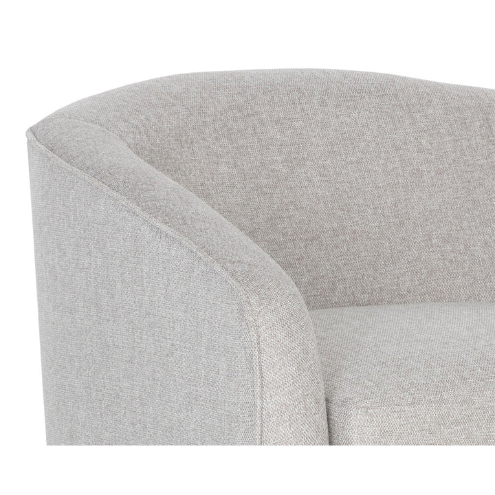 Hazel Swivel Lounge Chair-Sunpan-SUNPAN-107966-Lounge ChairsBrown-13-France and Son