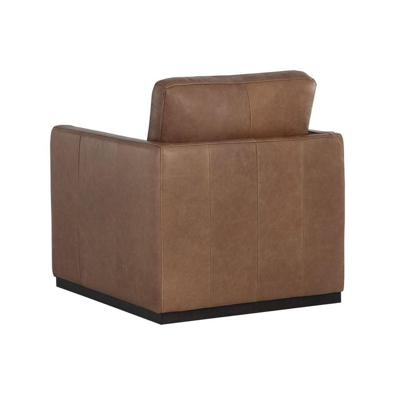 Portman Swivel Lounge Chair-Sunpan-SUNPAN-106586-Lounge Chairsmarseille camel-6-France and Son