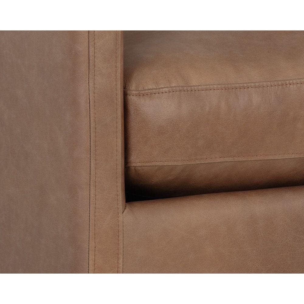 Portman Swivel Lounge Chair-Sunpan-SUNPAN-106586-Lounge Chairsmarseille camel-7-France and Son