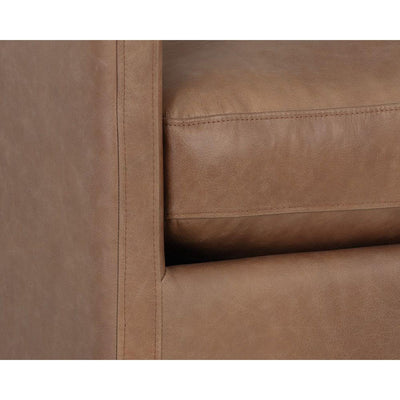 Portman Swivel Lounge Chair-Sunpan-SUNPAN-106586-Lounge Chairsmarseille camel-7-France and Son