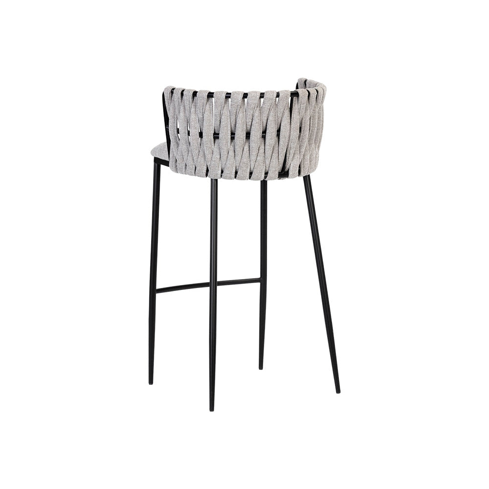 Sarai Barstool-Sunpan-SUNPAN-106729-Bar StoolsBelfast Heather Grey-6-France and Son