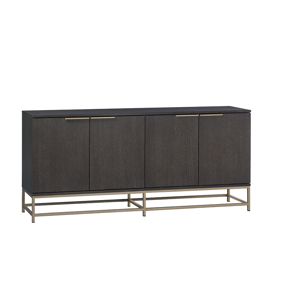 Rebel Sideboard-Sunpan-SUNPAN-106831-Sideboards & CredenzasLarge-Gold - Charcoal Grey-1-France and Son