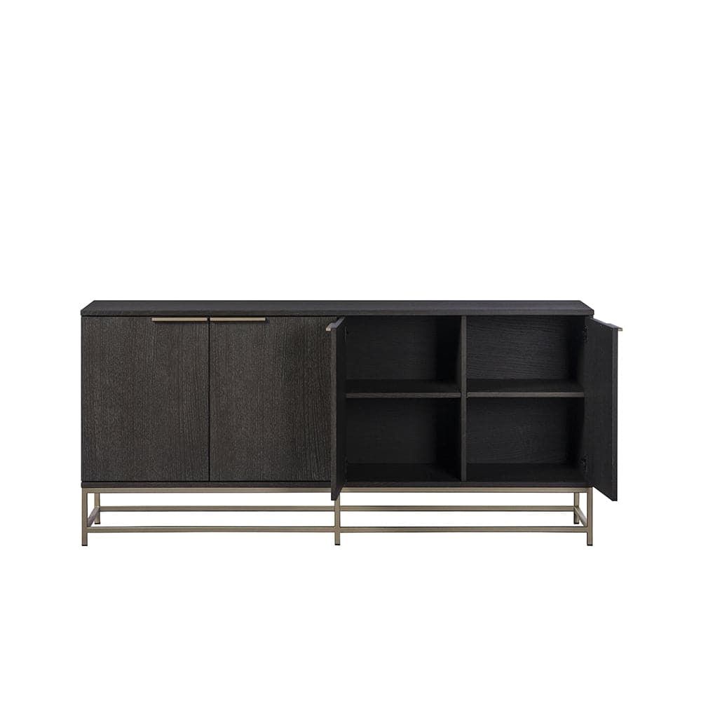 Rebel Sideboard-Sunpan-SUNPAN-106831-Sideboards & CredenzasLarge-Gold - Charcoal Grey-10-France and Son