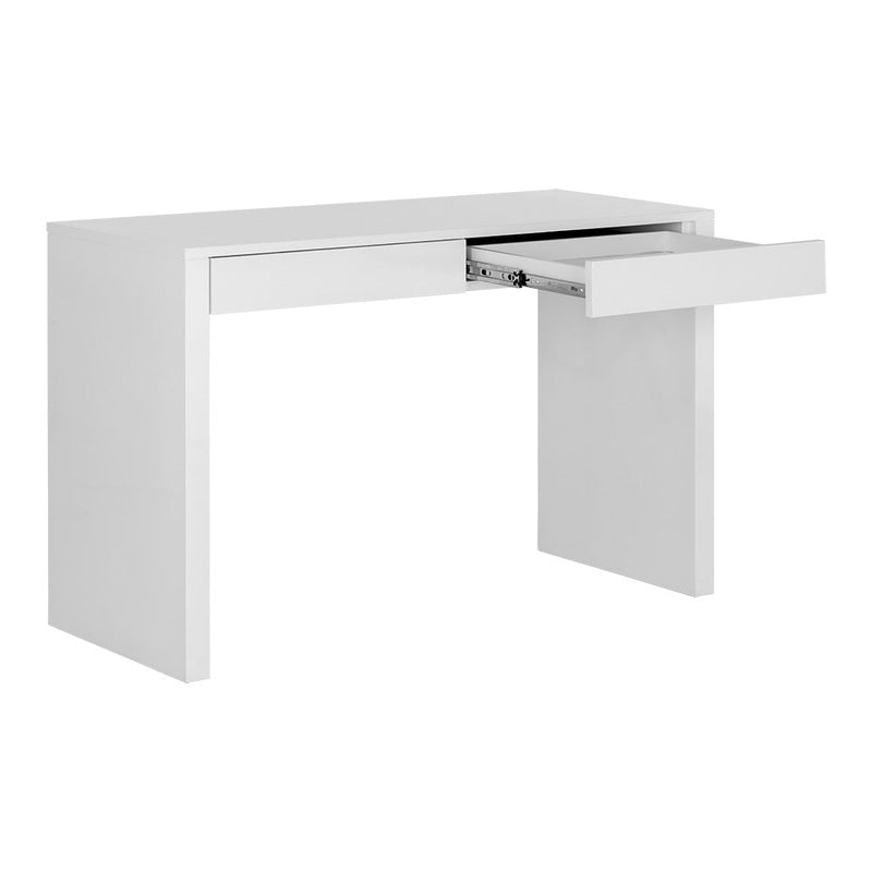 Dutad Desk - High Gloss White-Sunpan-SUNPAN-106901-Desks-4-France and Son