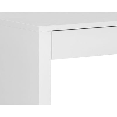 Dutad Desk - High Gloss White-Sunpan-SUNPAN-106901-Desks-5-France and Son
