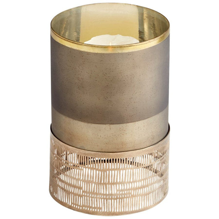Lucid Silk Candleholder-Cyan Design-CYAN-10699-DecorSmall-1-France and Son