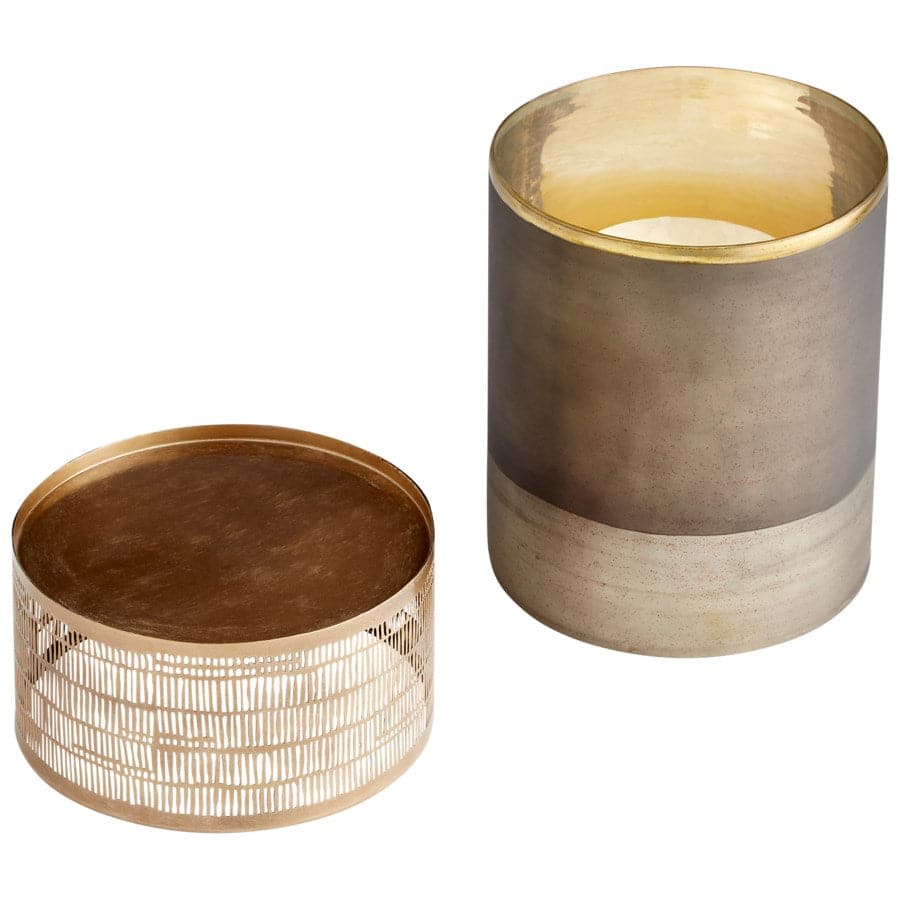 Lucid Silk Candleholder-Cyan Design-CYAN-10699-DecorSmall-8-France and Son