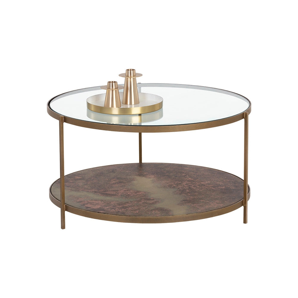 Concord Coffee Table - Round-Sunpan-SUNPAN-107035-Coffee Tables-3-France and Son