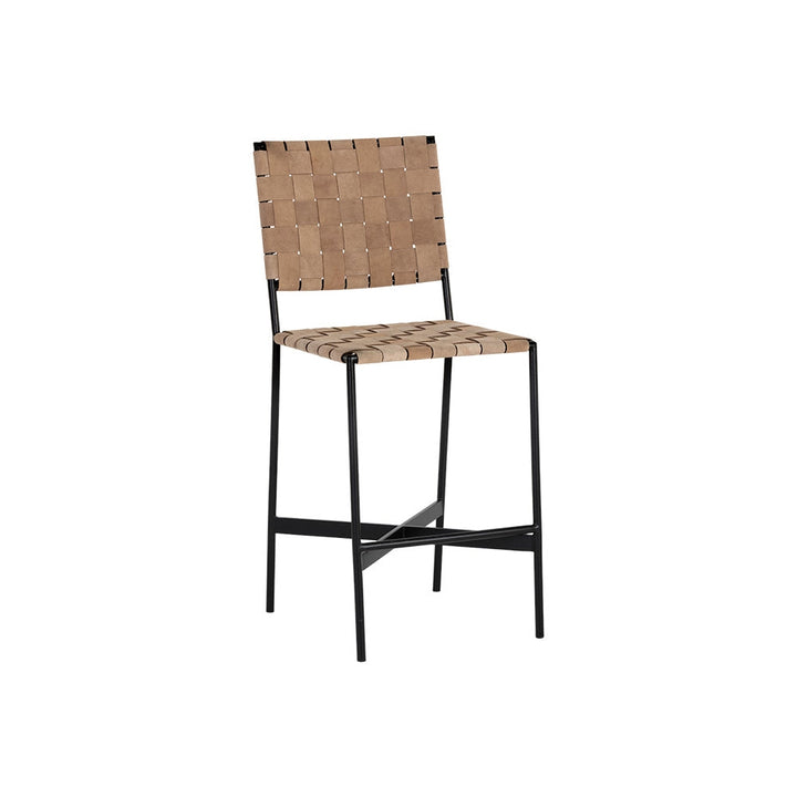 Omari Counter Stool-Sunpan-SUNPAN-107067-Bar StoolsNatural-2-France and Son