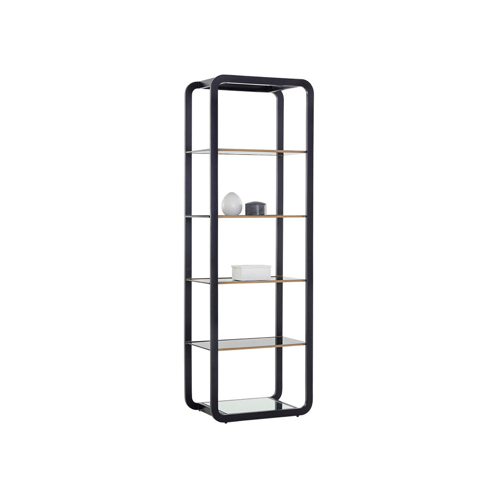 Ambretta Bookcase - Small-Sunpan-SUNPAN-107075-Bookcases & Cabinets-4-France and Son