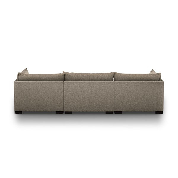 Westwood Sectional with Ottoman-Four Hands-FH-UATR-S01-008-Sectionals3-Pc Sectional-Bennett Charcoal-25-France and Son