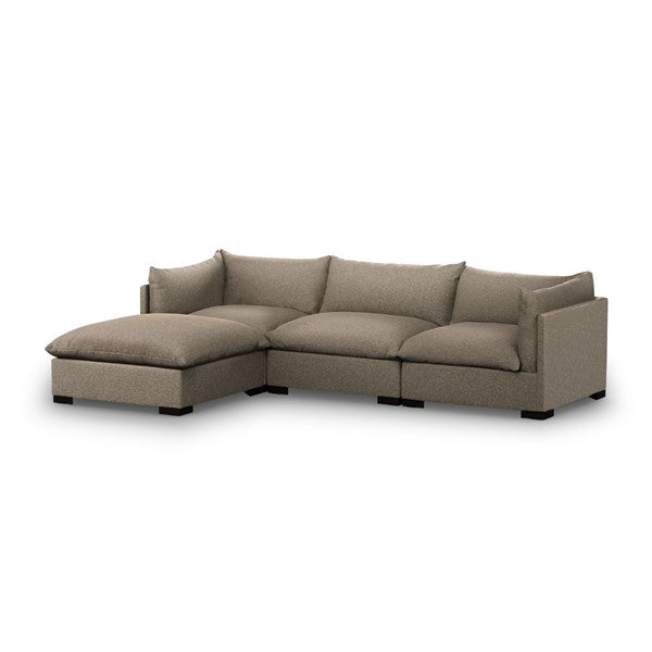 Westwood Sectional with Ottoman-Four Hands-FH-UATR-S01-008-Sectionals3-Pc Sectional-Bennett Charcoal-22-France and Son