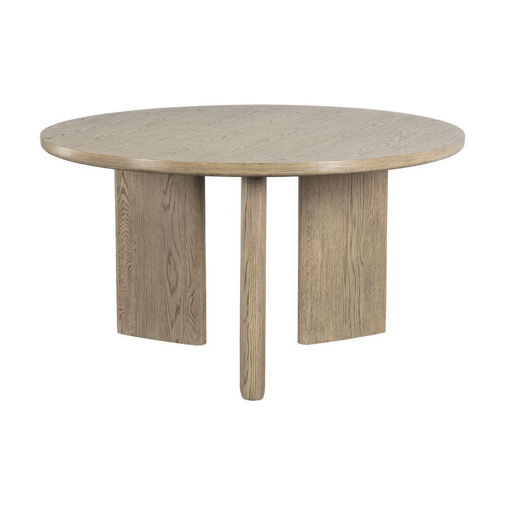 Giulietta Dining Table-Sunpan-SUNPAN-107273-Dining TablesRound-Weathered Oak-11-France and Son