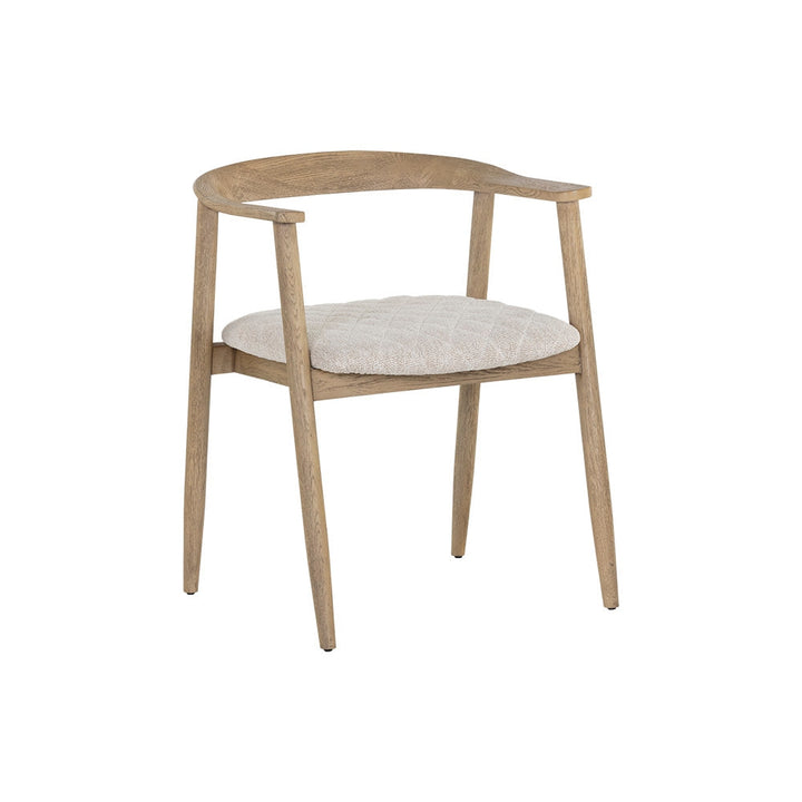 Jeremy Dining Armchair-Sunpan-SUNPAN-107283-Dining ChairsNatural-5-France and Son